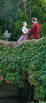 Prince and Cinders on Pinewood Gardens Bridge